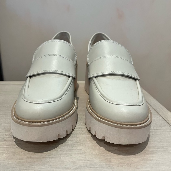 Dolce Vita ivory loafers size 7.5. Only worn around the house. Great condition. - Picture 7 of 7